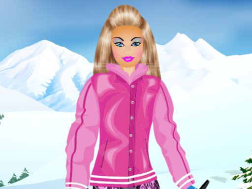 Barbie Snowboard Dress online Girls game