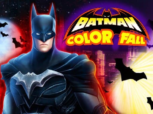 Batman Color Fall Puzzle Game online Puzzle game