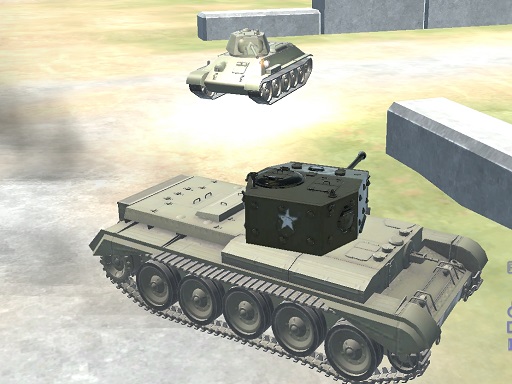 Battle 3D Tanks 2021 online Action game
