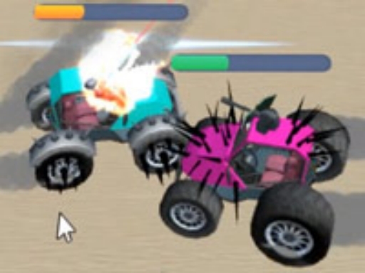 Battle Cars Online 3D Game online Shooting game