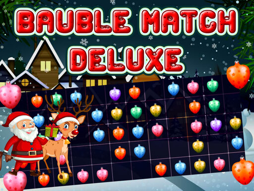 Bauble Match Deluxe online Puzzle game