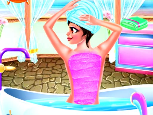 BEACH BACK SPA SALON online Girls game