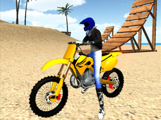 Beach Bike Stunt  online Racing game
