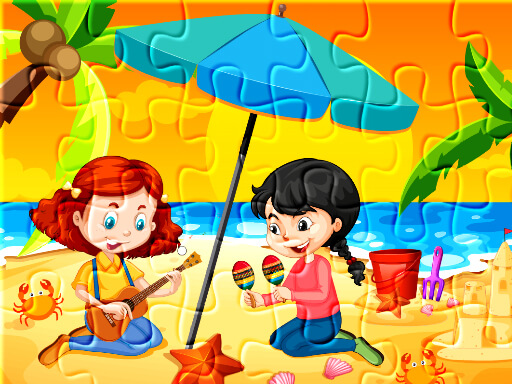 Beach Jigsaw online Puzzle game