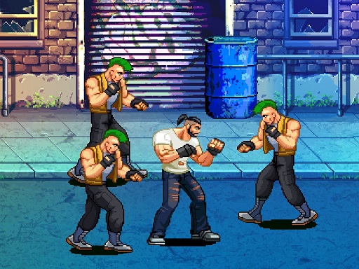 Beat Em Up Street fight 2D online Action game