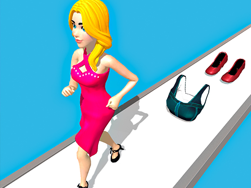 Beauty Race 3D online Girls game