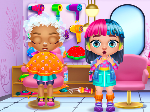 Beauty Salon Girl Hairstyles online game