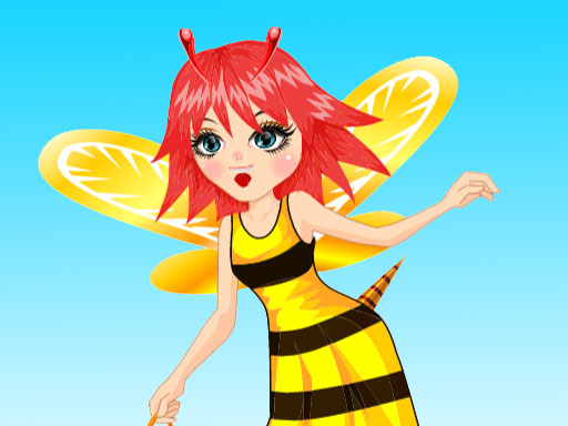 Bee Girl Dress up online Girls game