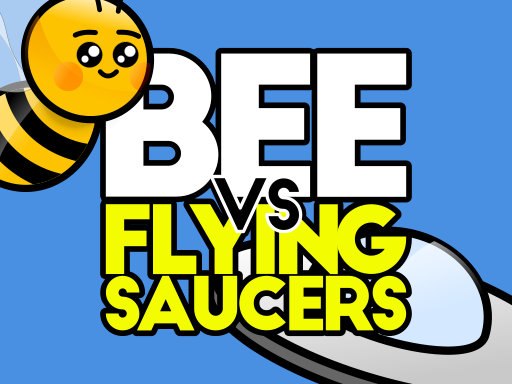 Bee vs flying saucers online Hypercasual game