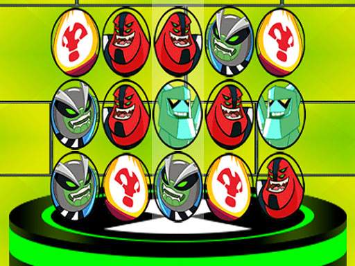 Ben 10 Alien Match online Puzzle game