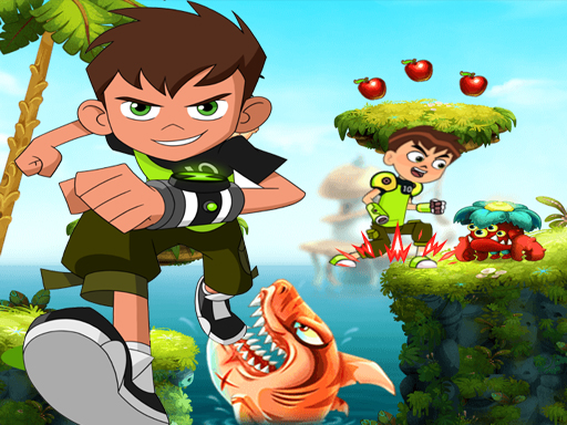 Ben 10 Alien Run online Adventure game