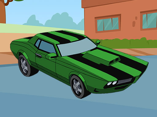 Ben 10 Car Jigsaw online Puzzle game
