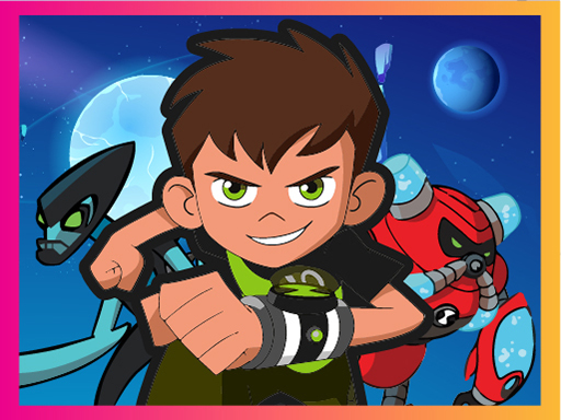 Ben 10 Colorful Universe online Puzzle game