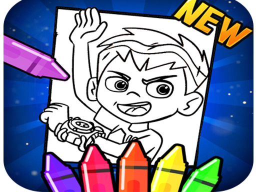 Ben 10 Coloring Book 2021 online game