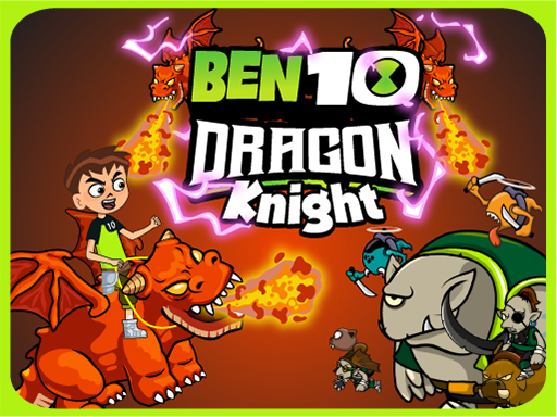 Ben 10 Dragon Knight online Shooting game