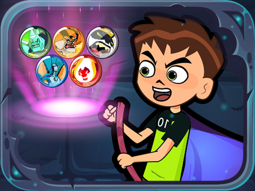 Ben 10 Halloween Bubble Shooter online game