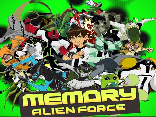 Ben 10 Match 3 Cards Alien Force online game