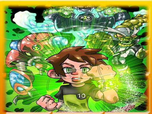 Ben 10 Match 3 Puzzle Game online game