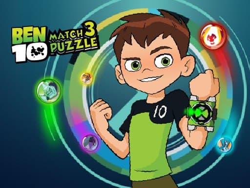 Ben 10 Match 3 Puzzle online game