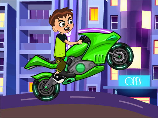 Ben 10 Racerpunk online Racing game