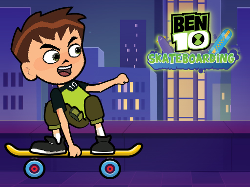 Ben 10 Skateboarding online Sports game