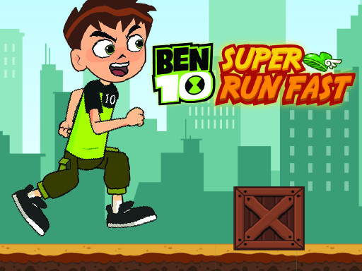 Ben 10 Super Run Fast online Racing game