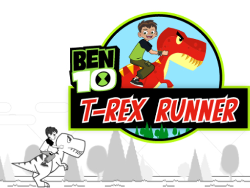 Ben 10 T-Rex Runner online Racing game