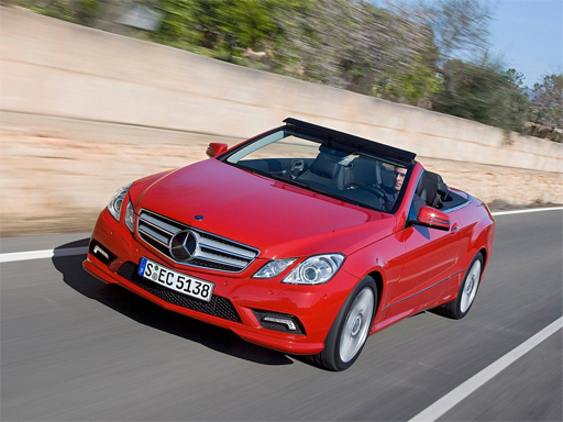 Benz E-Class Cabriolet Puzzle online game