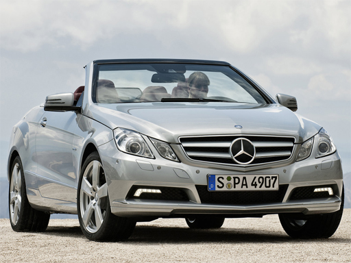 Benz E-Class Cabriolet Slide online game