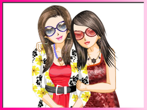 Best Friends Dressup online game