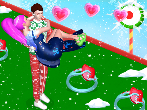 Bestie Breakup Run Christmas Love online Racing game