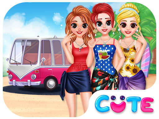 Besties Summer Vacation online Girls game