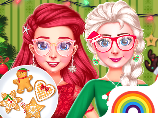 BFF Christmas Cookie Challenge online Girls game