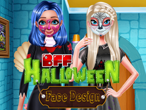 BFF Halloween Face Design online game
