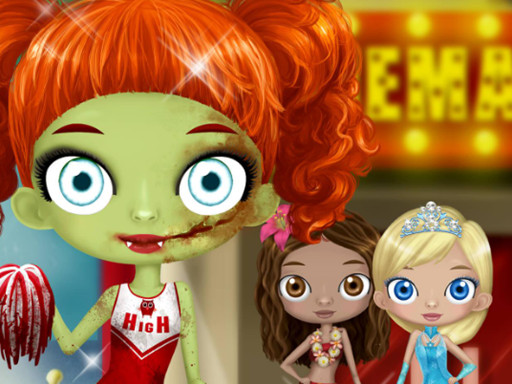 BFF World Trip Halloween online Girls game
