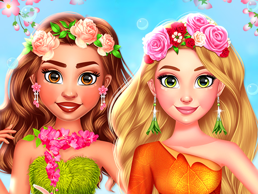 BFFs Flowers Inspired Fashion online game