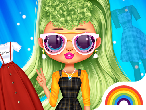 BFFs Pinafore Fashion online Girls game