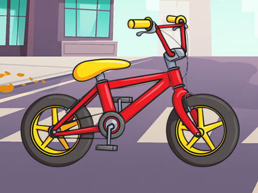Bicycle Jigsaw online Puzzle game