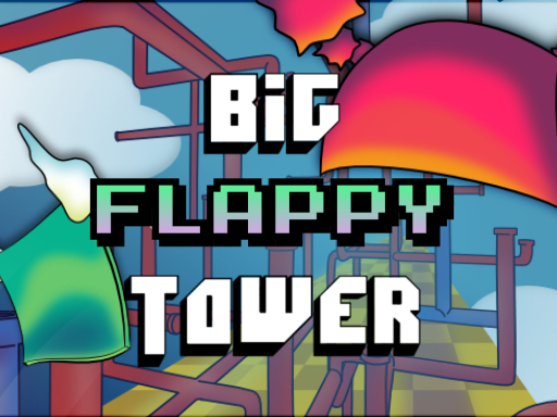 Big FLAPPY Tower VS Tiny Square online Arcade game