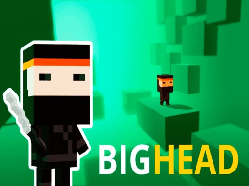 Bighead Ninja! online Arcade game