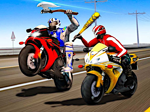 Biker Battle 3D online Racing game