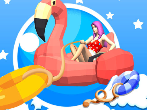 Bikini Surfing Rescue online Boys game