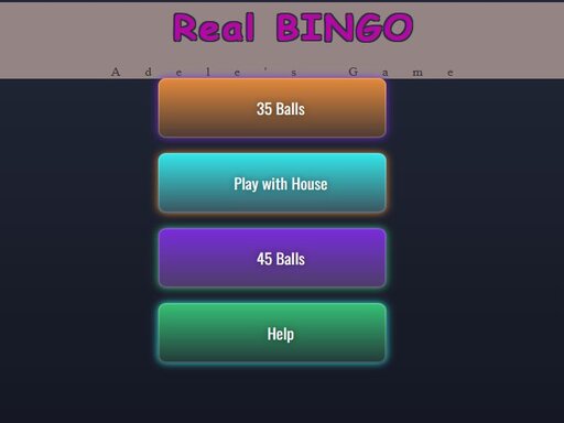 BINGO Real online .IO game