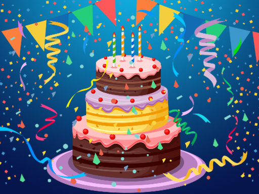 Birthday Cake Puzzle online Puzzle game