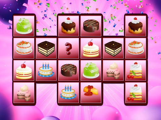 Birthday Cakes Memory online Puzzle game