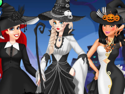 Black and White Halloween online Hypercasual game