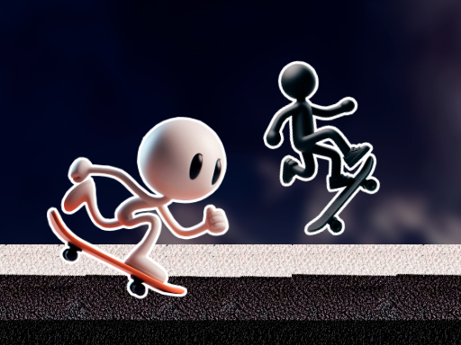 Black and White Stickman online game