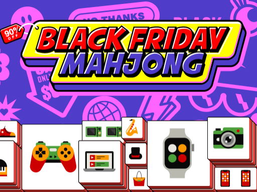 Black Friday Mahjong online Puzzle game