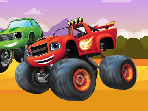 Blaze Monster Machines Hidden Keys online Puzzle game