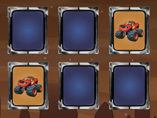 Blaze Monster Machines Memory online game